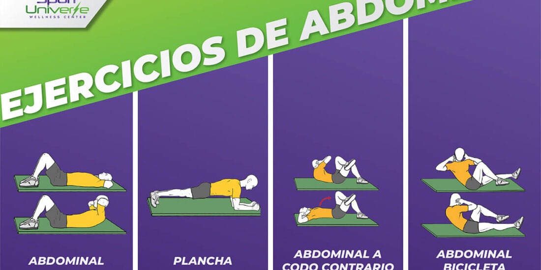 Ejercicio de Abdomen - Gimnasio Sport Universe